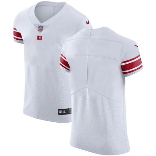 Nike Giants Blank White Men's Stitched NFL Vapor Untouchable Elite Jersey - Click Image to Close